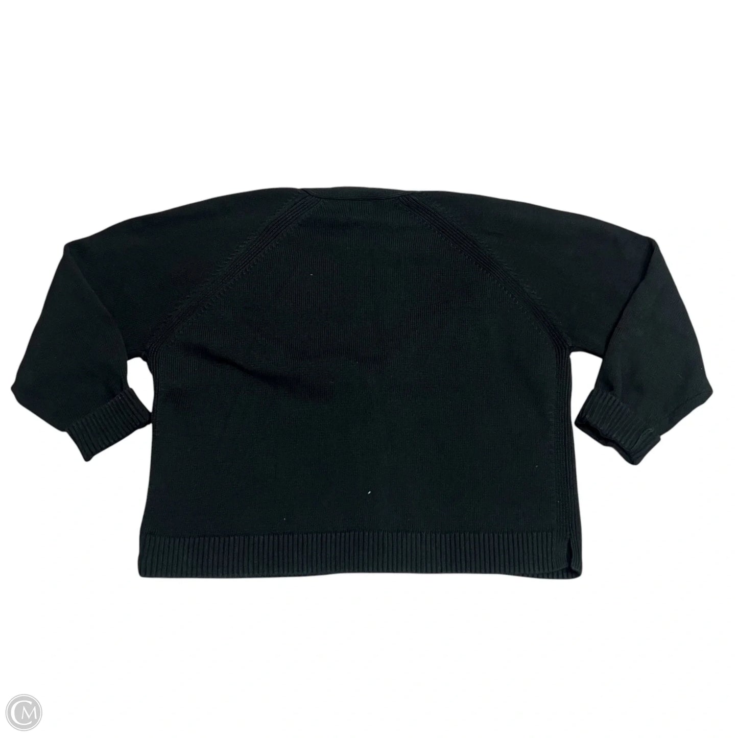 Sweater Cardigan By J. Crew In Black, Size: 3x