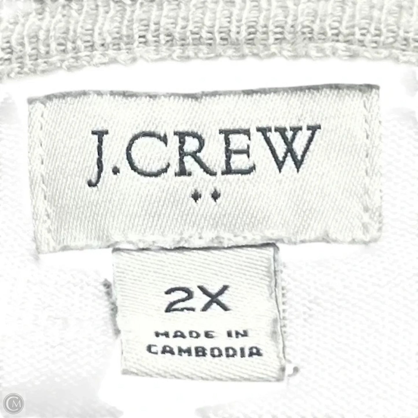 Sweater Cardigan By J. Crew In Grey, Size: 2x