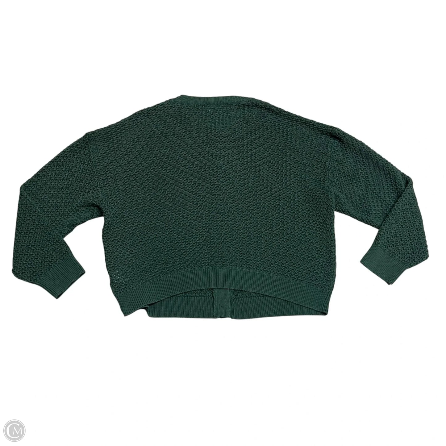Sweater Cardigan By J. Crew In Green, Size: 3x
