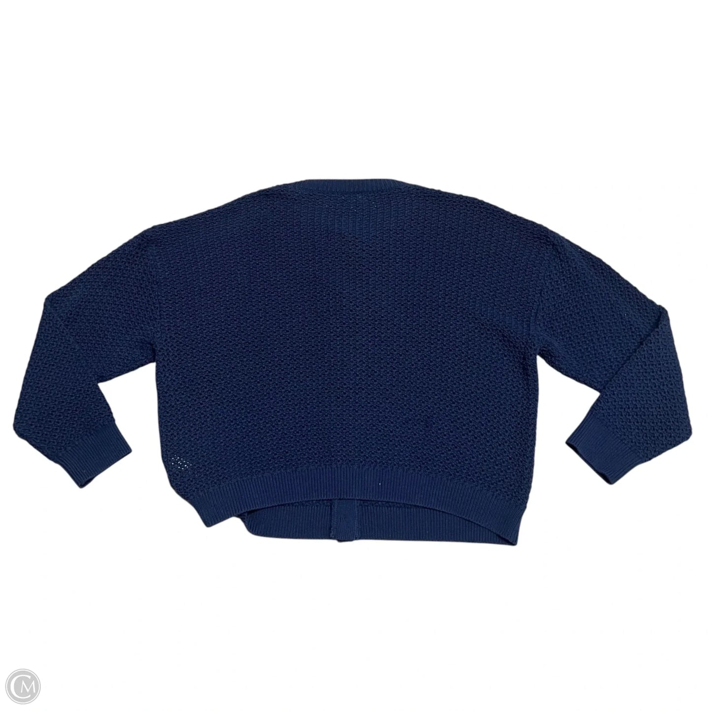 Sweater Cardigan By J. Crew In Blue, Size: 3x
