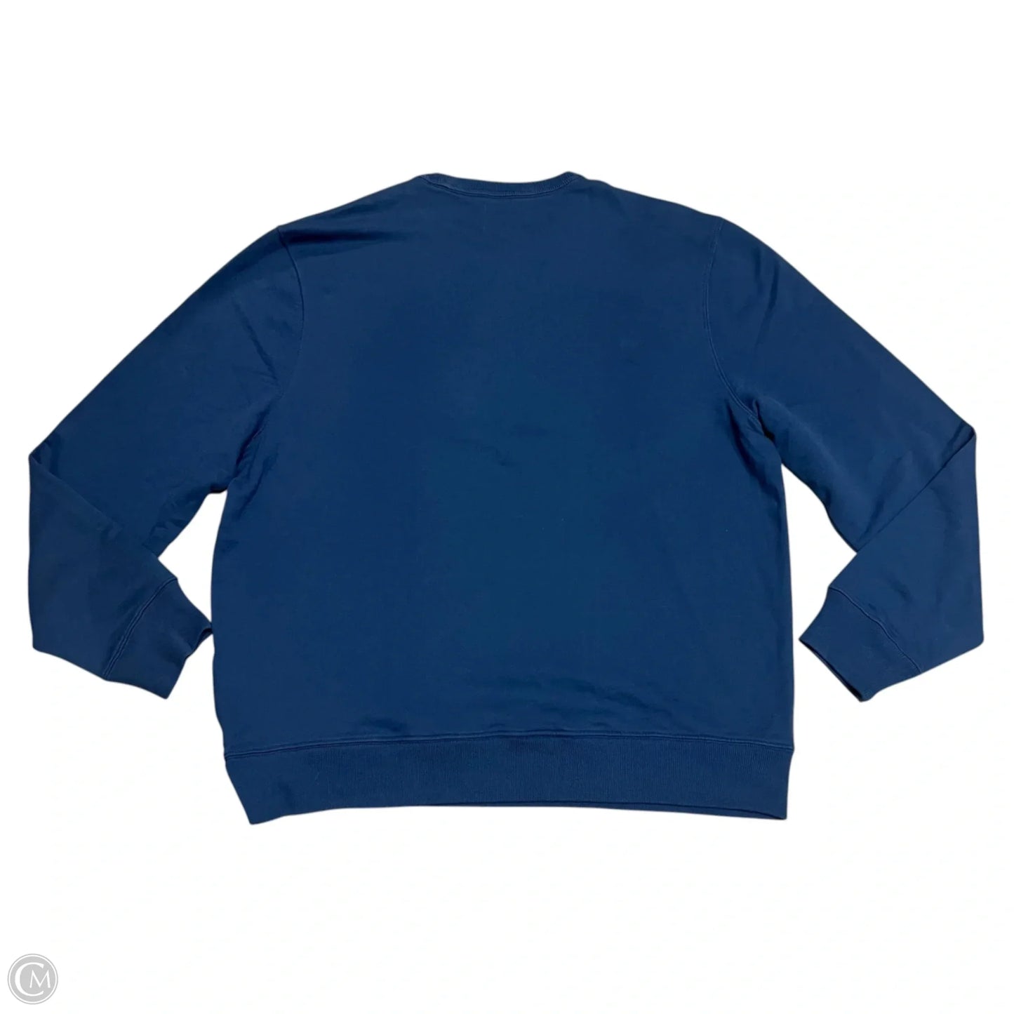Sweatshirt Crewneck By J. Crew In Blue, Size: Xxl