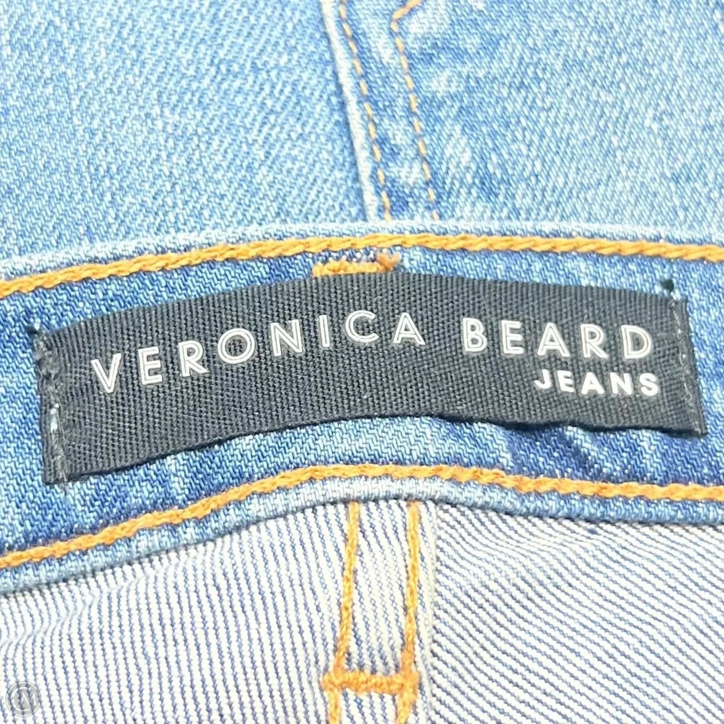 Jeans Straight By Veronica Beard In Blue Denim, Size: 4