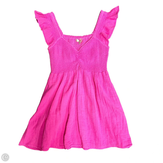 Dress Casual Short By Loveshackfancy In Pink, Size: M