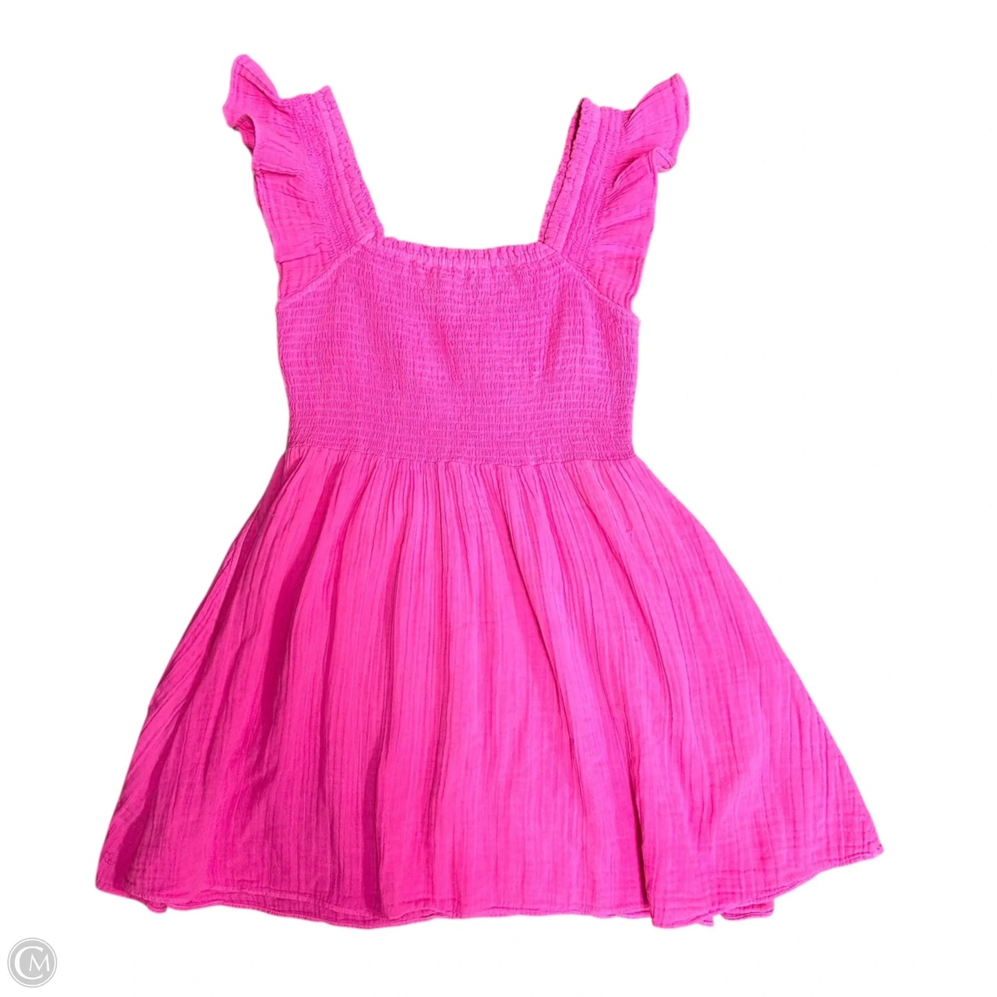 Dress Casual Short By Loveshackfancy In Pink, Size: M