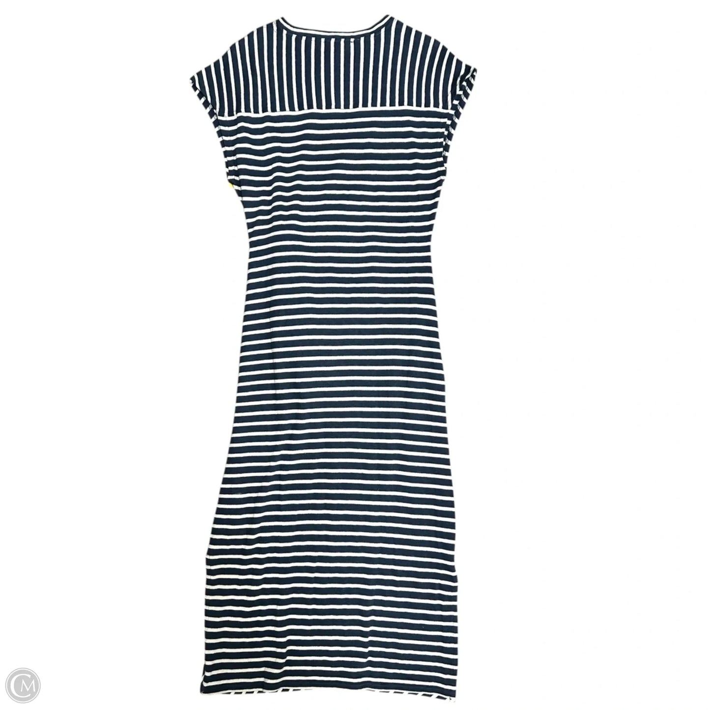 Dress Casual Maxi By A Piece Apart In Blue & Cream, Size: M