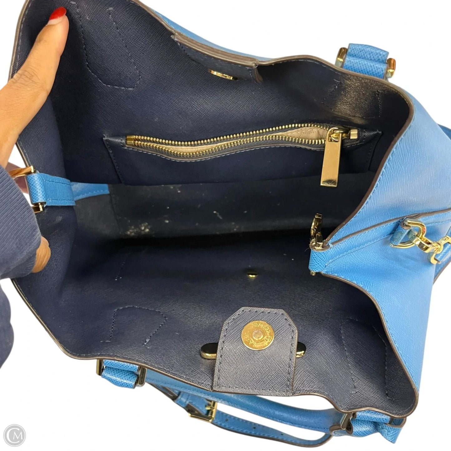 Handbag Designer By Michael Kors, Size: Medium