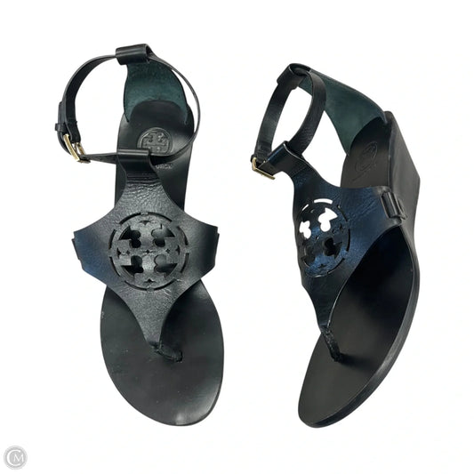Sandals Designer By Tory Burch In Black, Size: 6.5