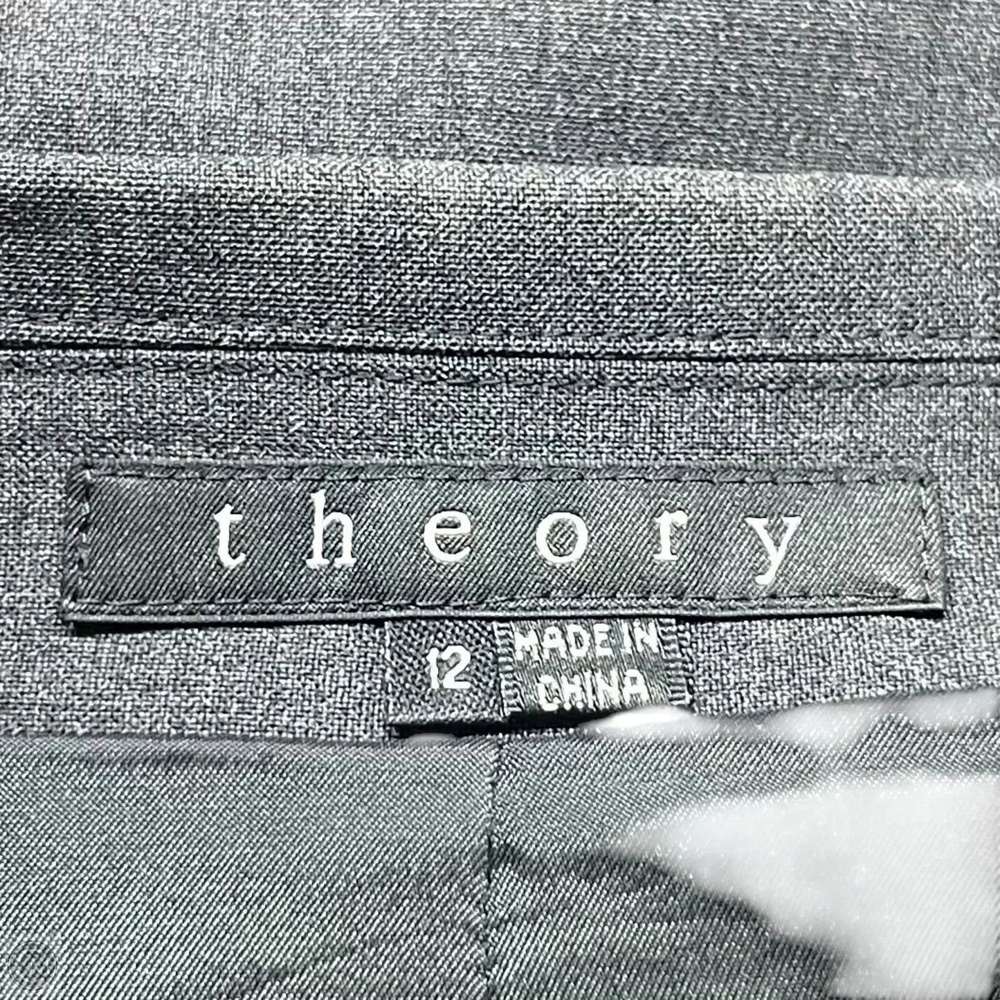 Blazer By Theory In Grey, Size: L