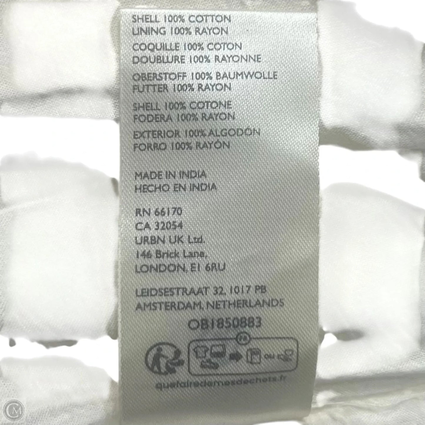 Dress Casual Maxi By Anthropologie In Black & Cream, Size: M