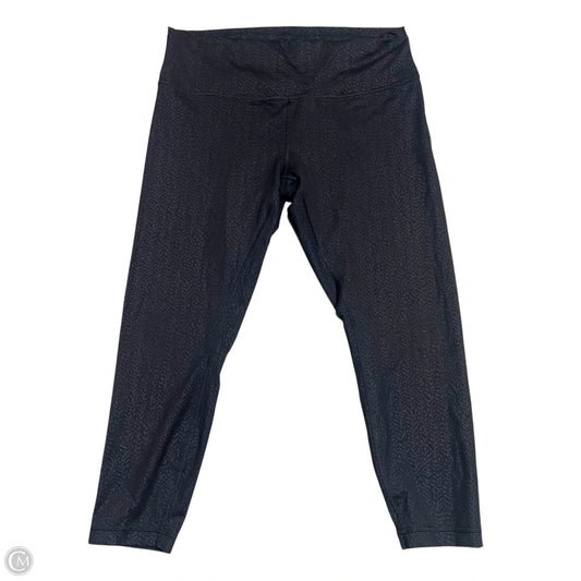 Athletic Capris By Lululemon In Black, Size: 16