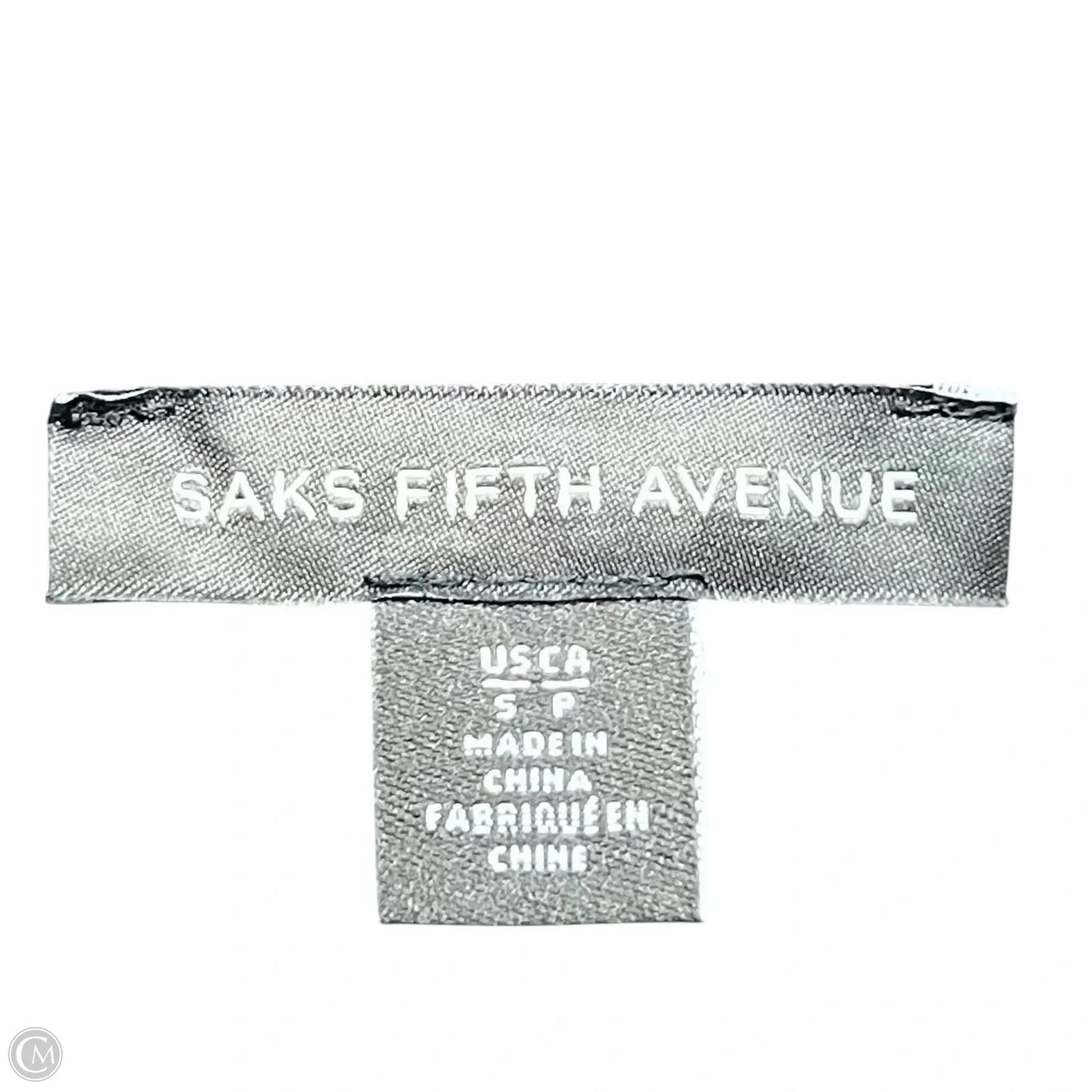 Sweater By Saks Fifth Avenue In Black, Size: S
