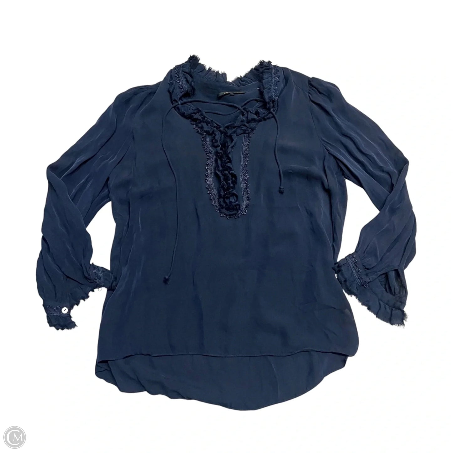 Top Long Sleeve By Kobi Halperin In Navy, Size: M