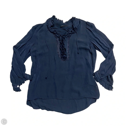 Top Long Sleeve By Kobi Halperin In Navy, Size: M