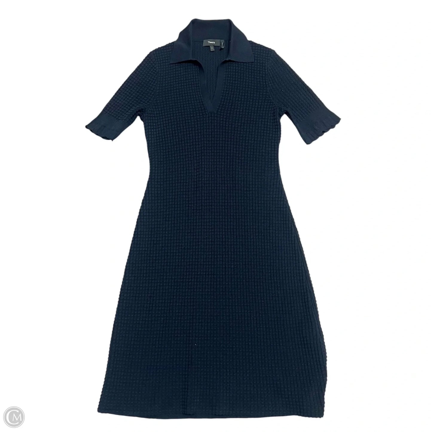 Dress Casual Midi By Theory In Navy, Size: S