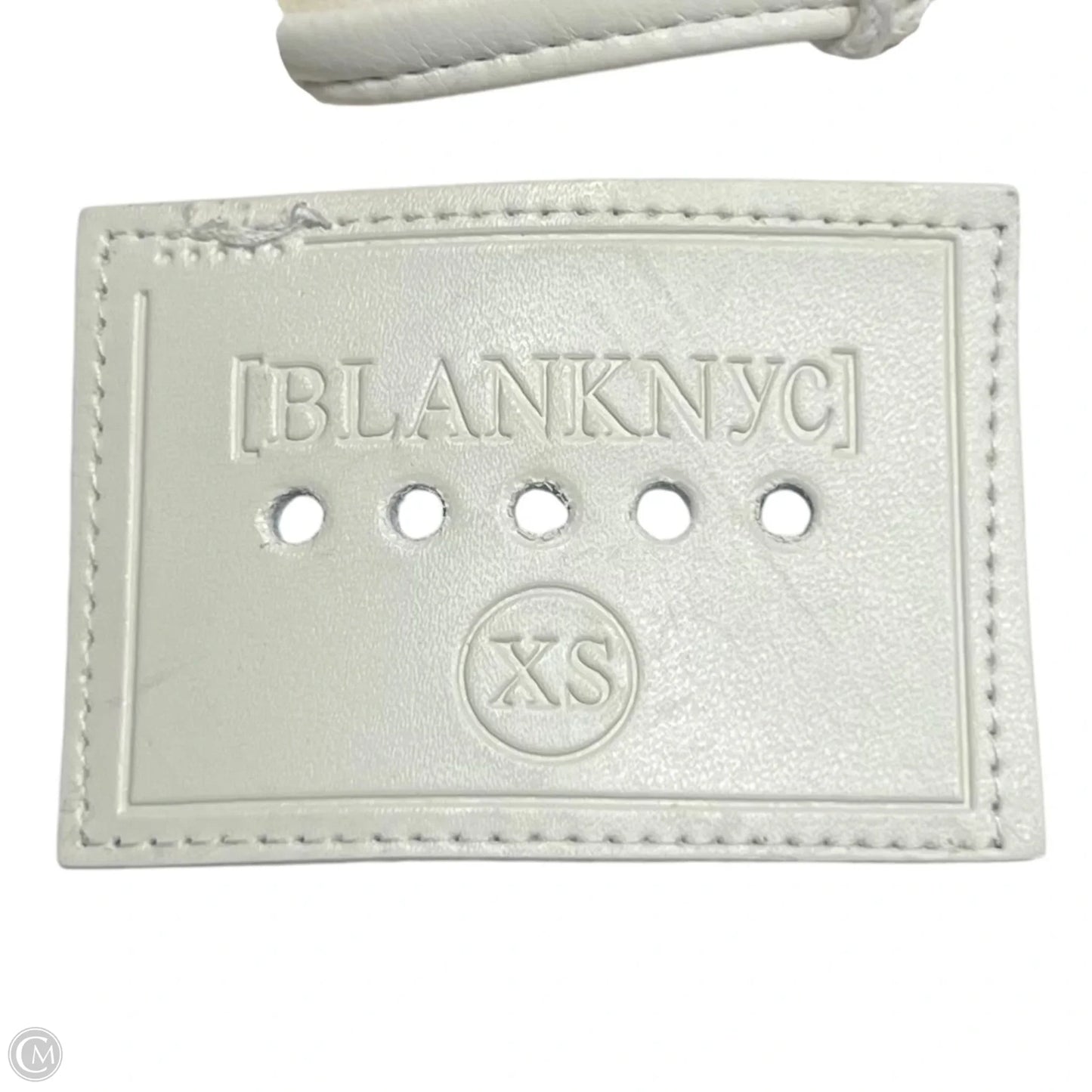 Jacket Moto By Blanknyc In Cream & Silver, Size: Xs