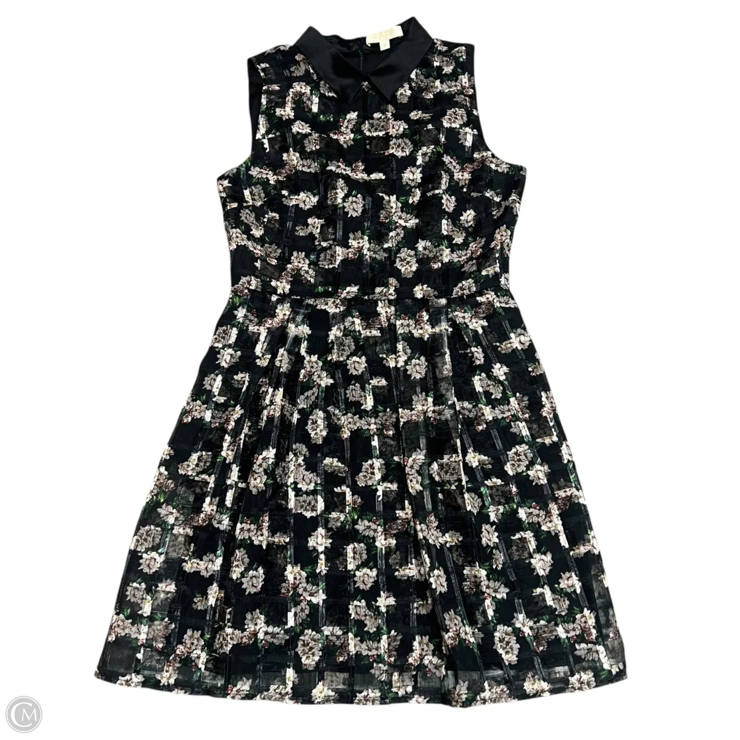 Dress Party Short By Erin Featherston In Black & Green, Size: M