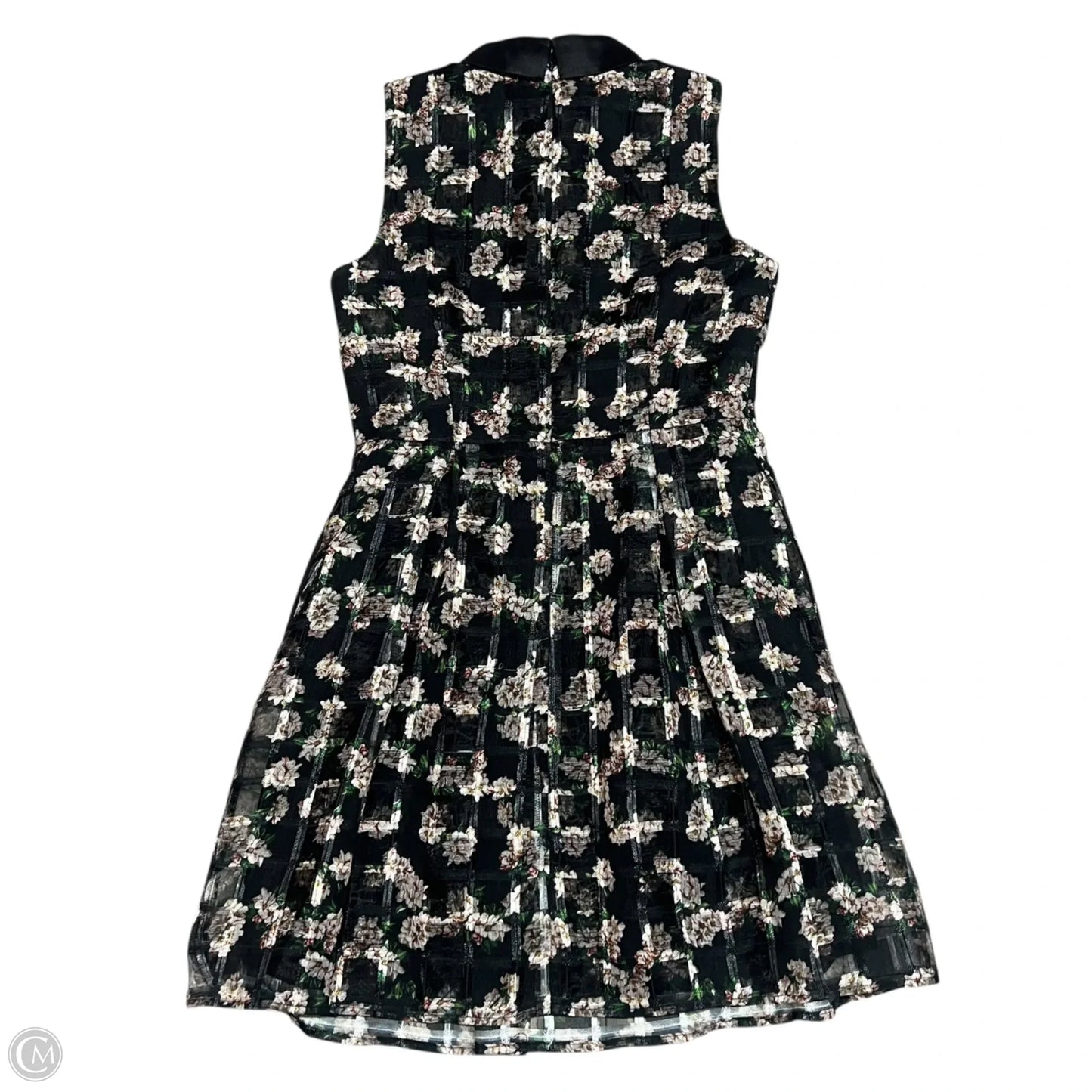 Dress Party Short By Erin Featherston In Black & Green, Size: M