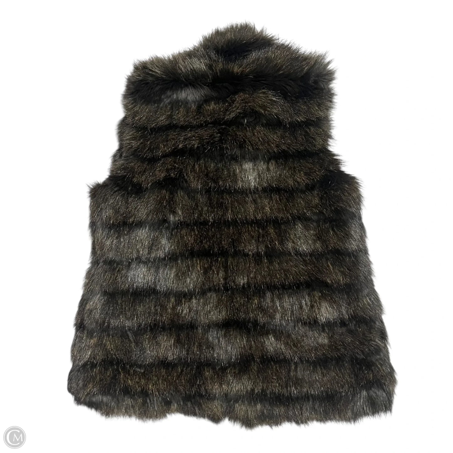 Vest Faux Fur & Sherpa By Michael By Michael Kors In Brown, Size: M