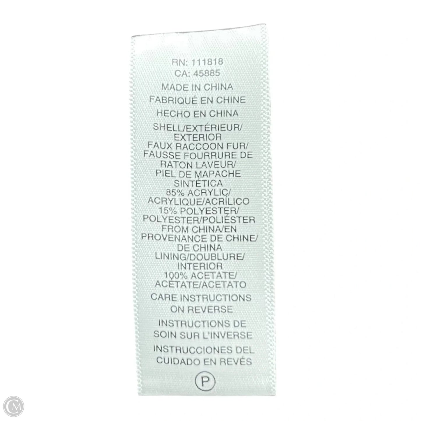 Vest Faux Fur & Sherpa By Michael By Michael Kors In Brown, Size: M