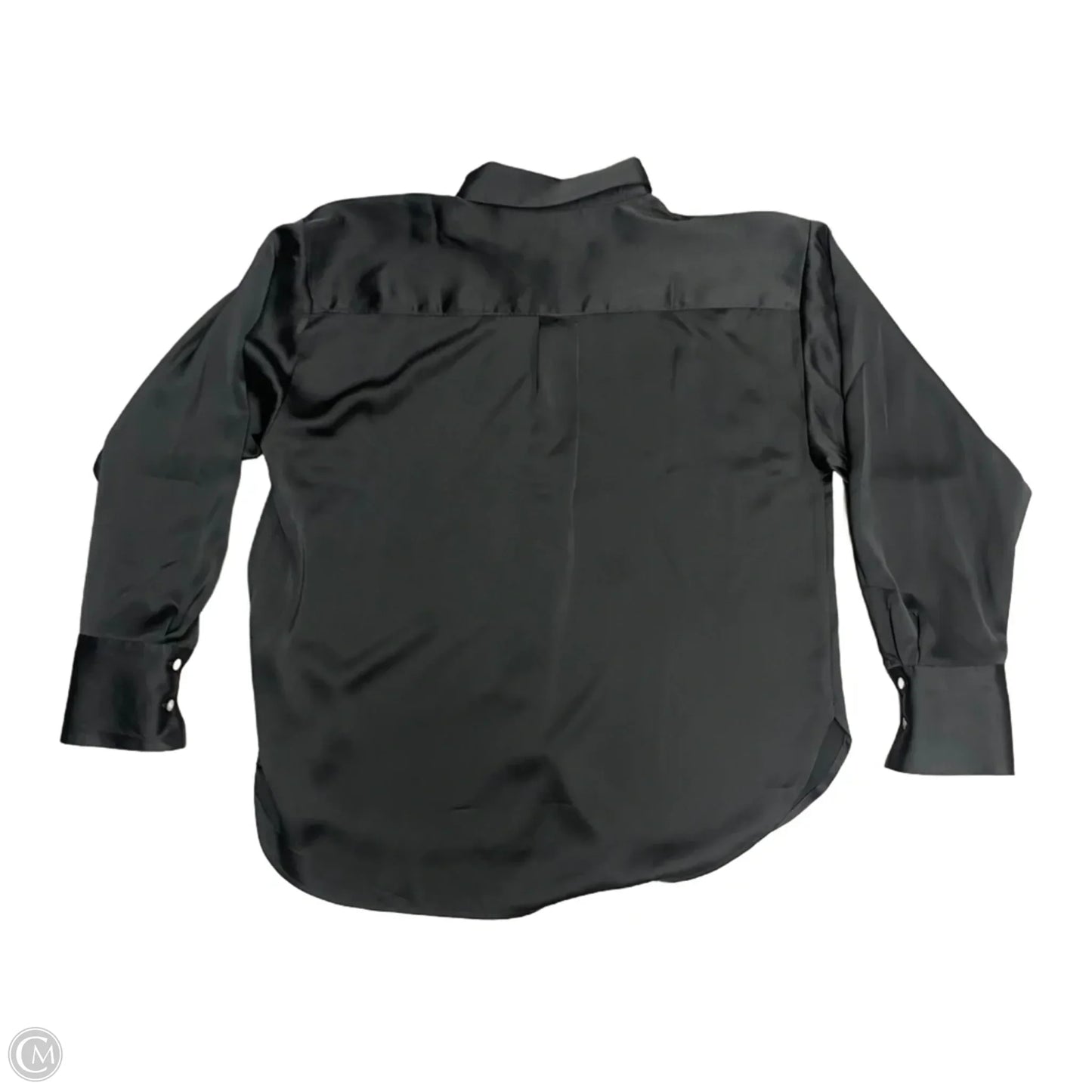 Top Long Sleeve By Loft In Black, Size: M