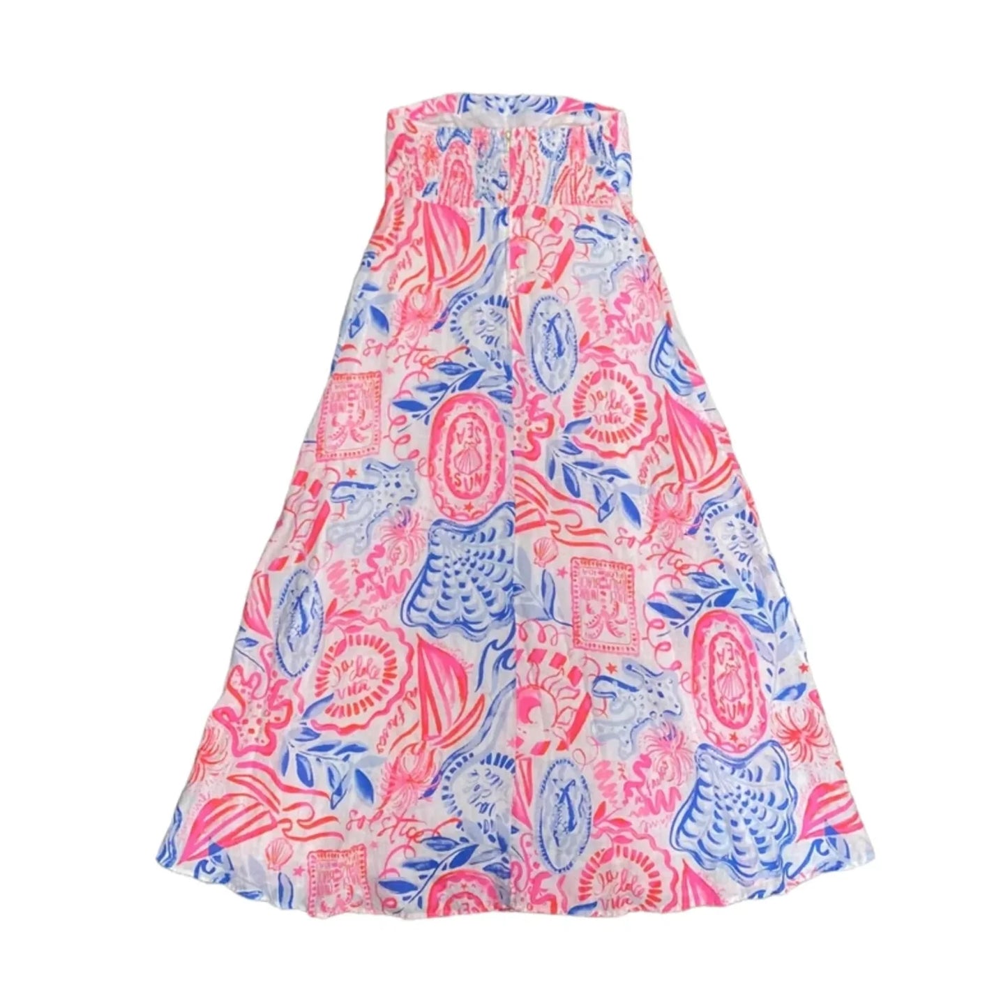 Dress Designer By Lilly Pulitzer In Blue & Pink, Size: S