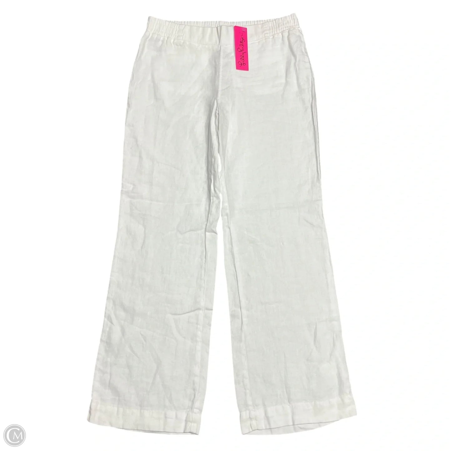 Pants Designer By Lilly Pulitzer In White, Size: 8