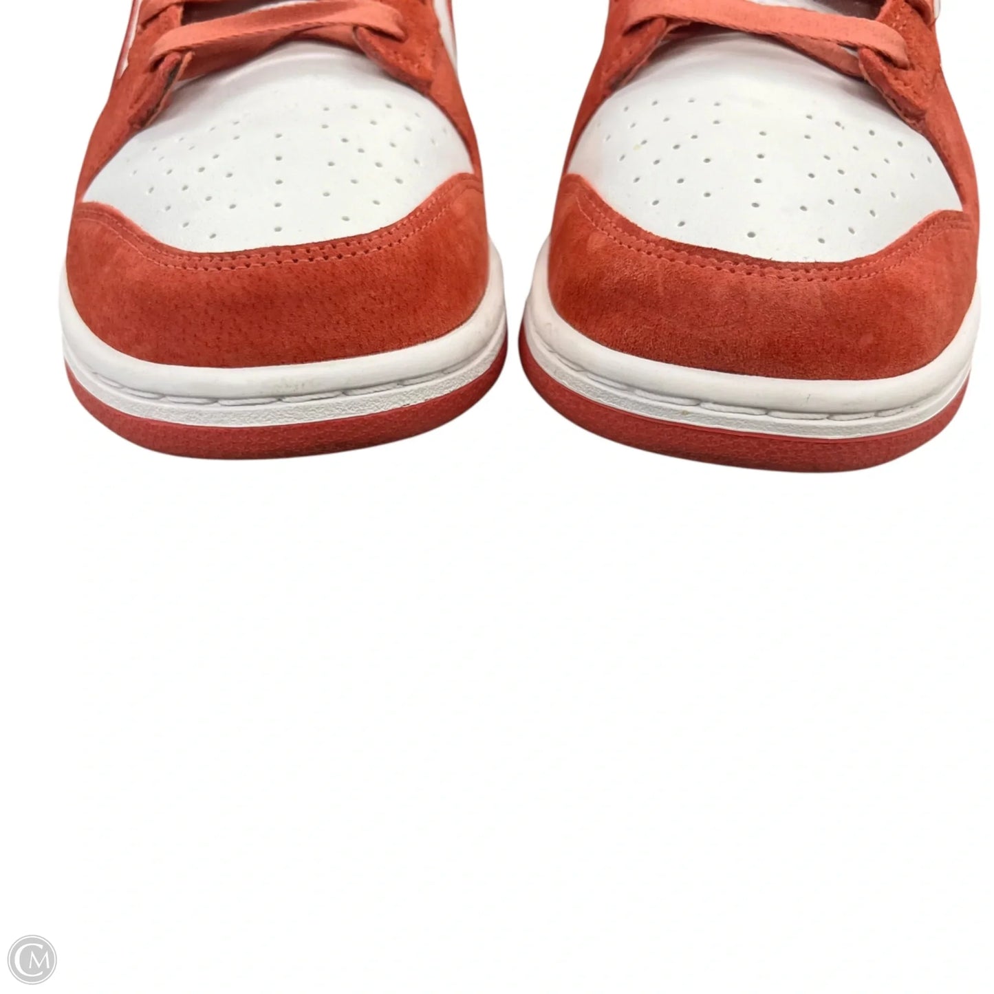 Shoes Sneakers By Nike In Red & White, Size: 10