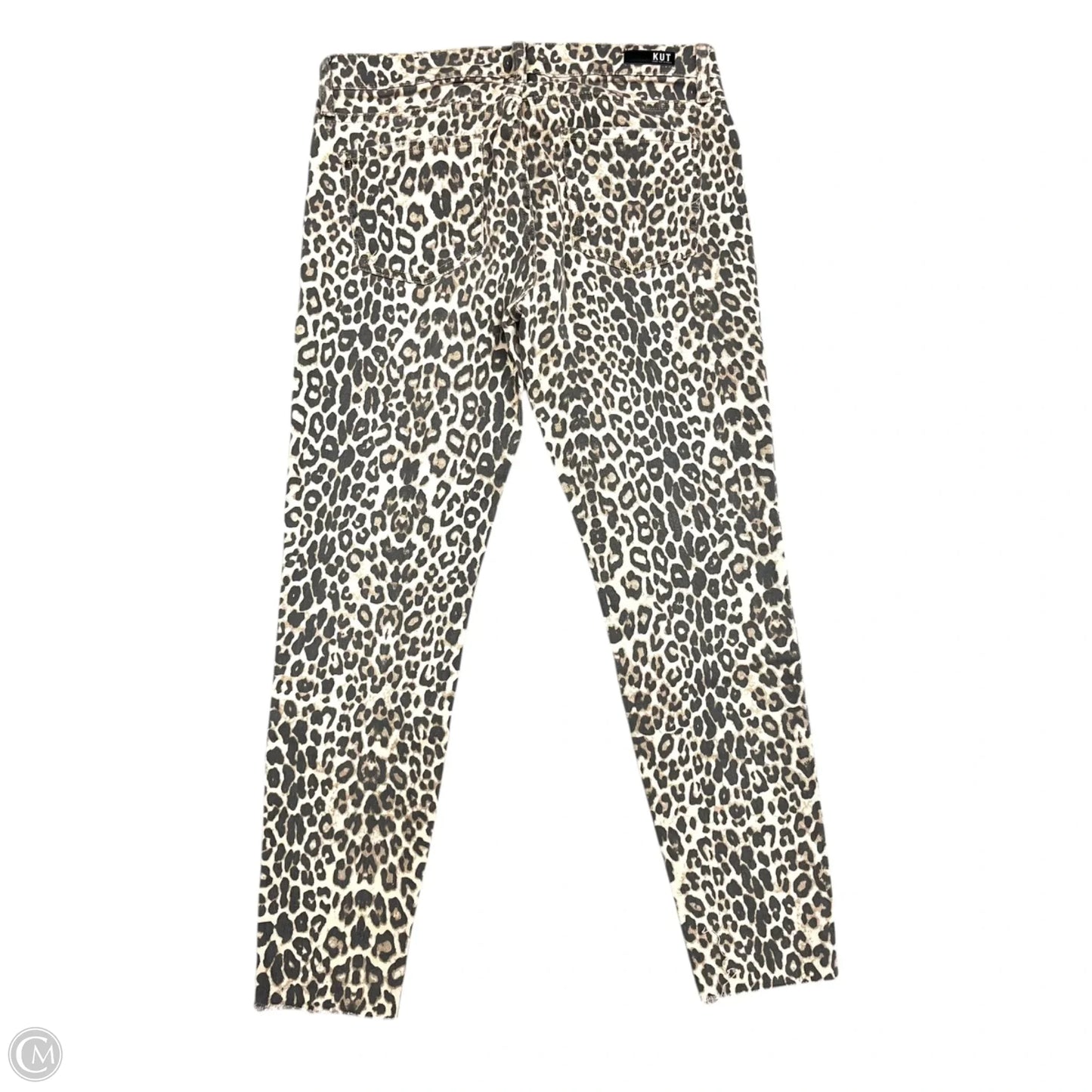 Jeans Skinny By Kut In Leopard Print, Size: 6