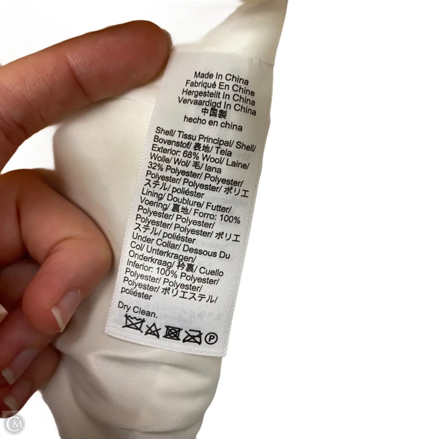 Blazer By J. Crew In Black & Cream, Size: Xl