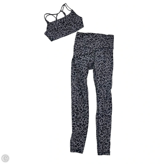 Athletic Pants 2pc By Athleta In Leopard Print, Size: Xs