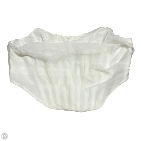 Top Sleeveless By Eloquii In White, Size: L