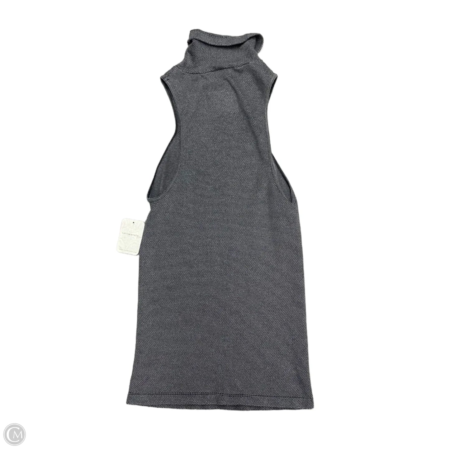 Top Sleeveless By Free People In Grey, Size: M
