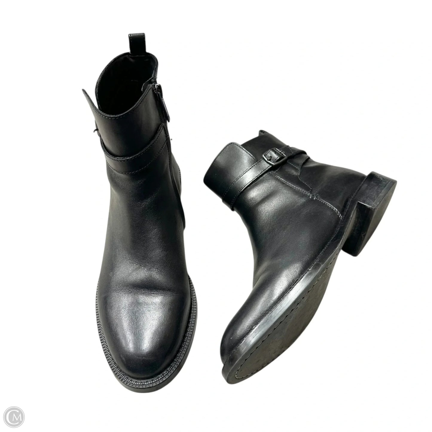 Boots Ankle Heels By Sam Edelman In Black, Size: 9