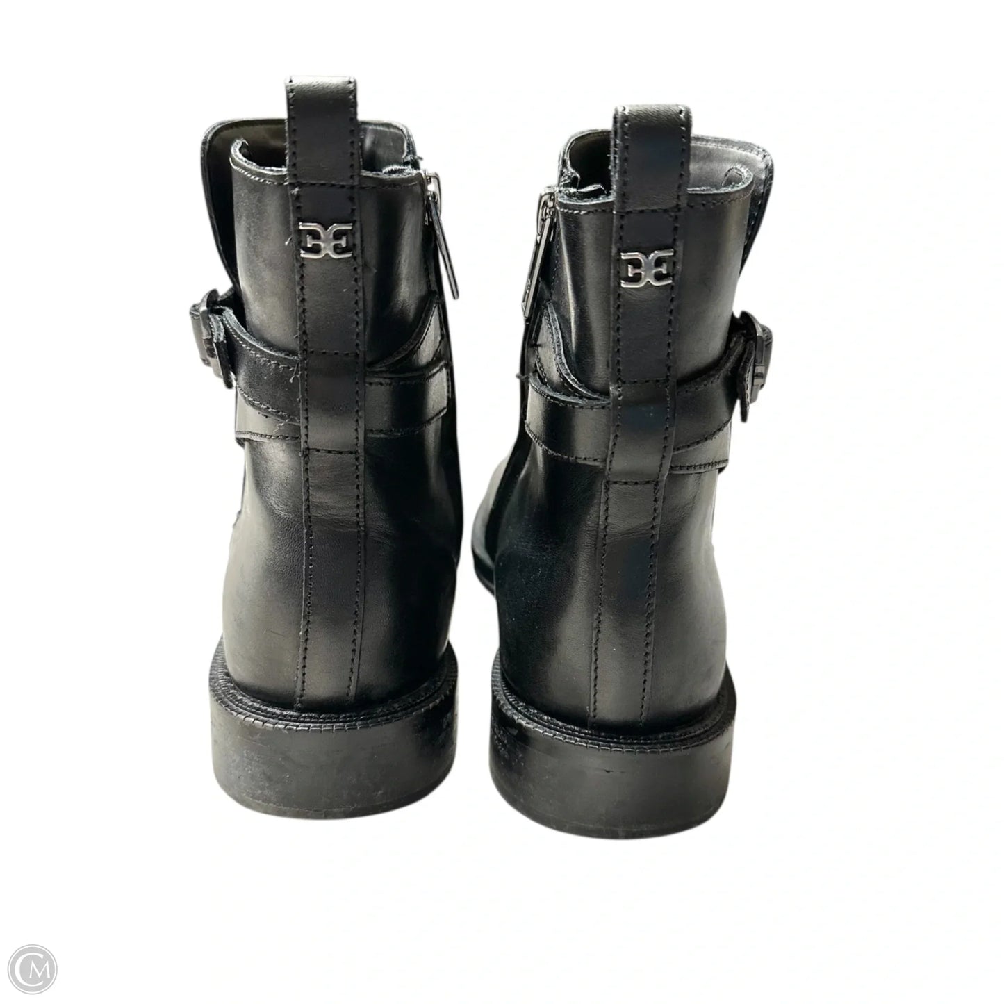 Boots Ankle Heels By Sam Edelman In Black, Size: 9