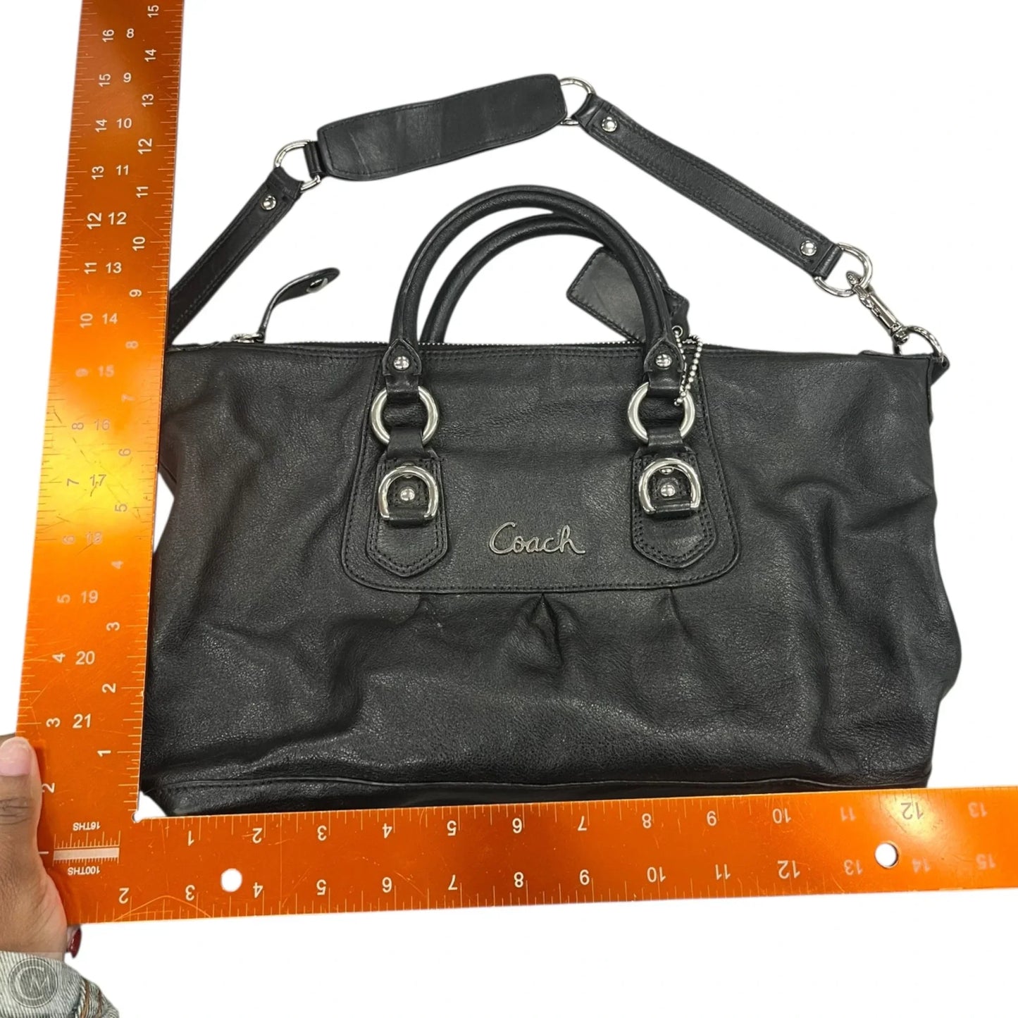 Handbag Designer By Coach, Size: Medium