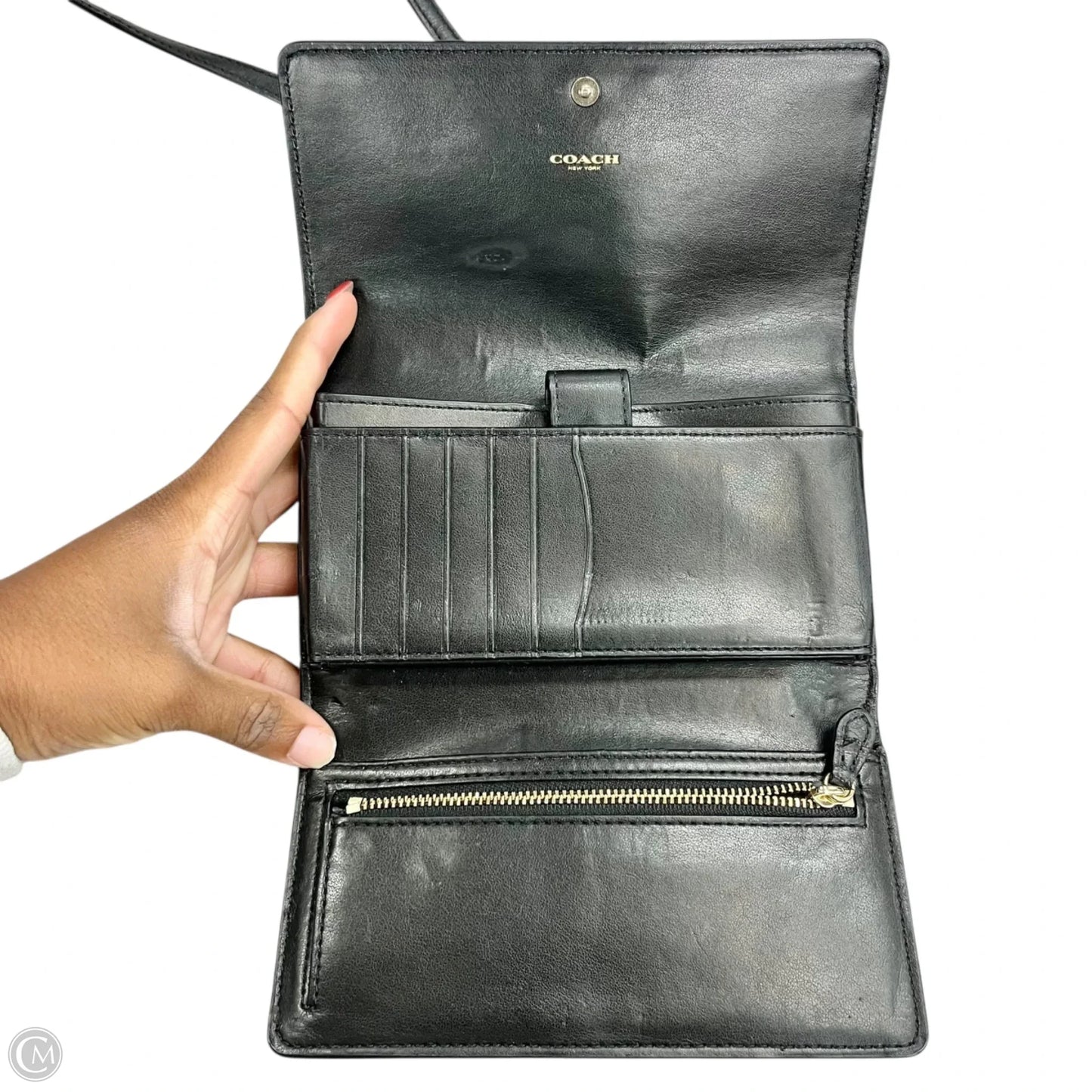 Crossbody Designer By Coach, Size: Small