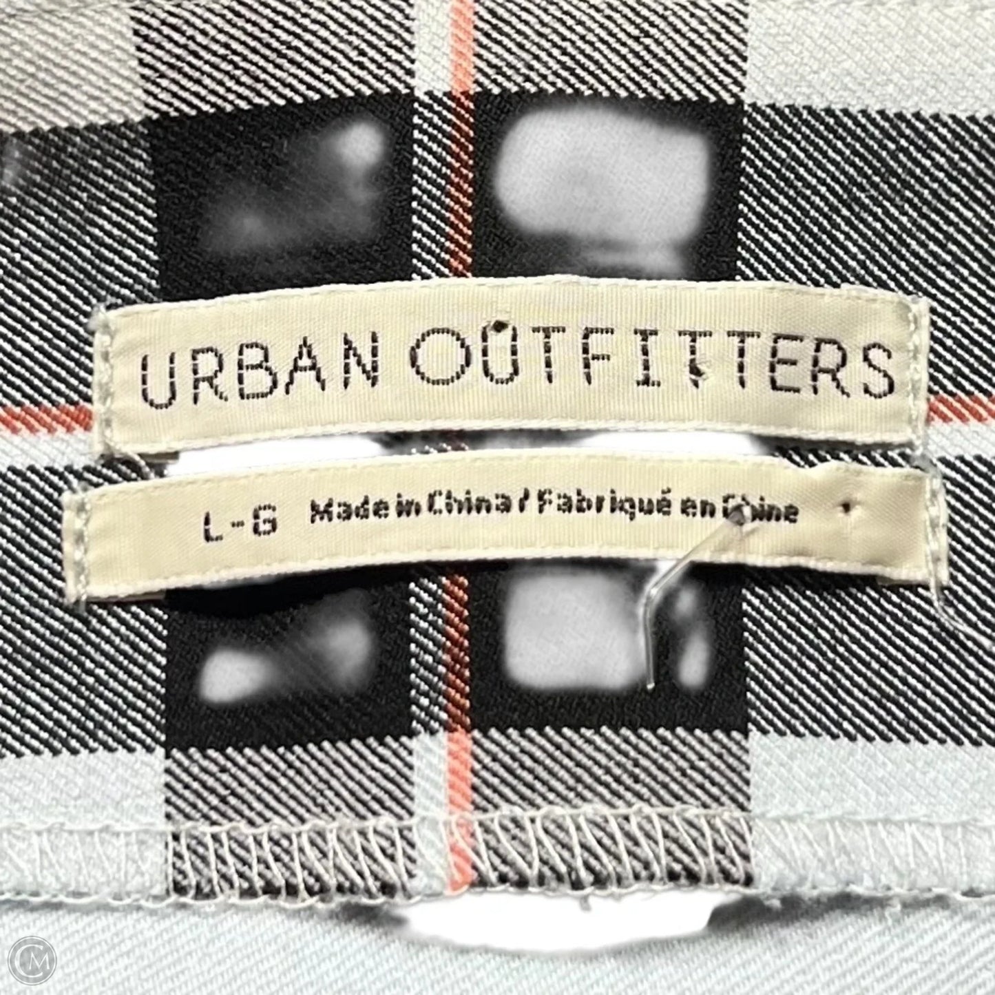 Skirt Mini & Short By Urban Outfitters In Black & Blue, Size: 12