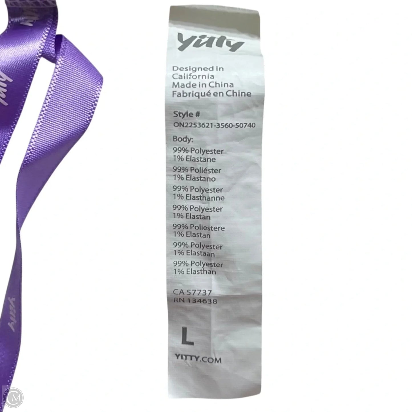 Jumpsuit By Yitty In Cream, Size: L