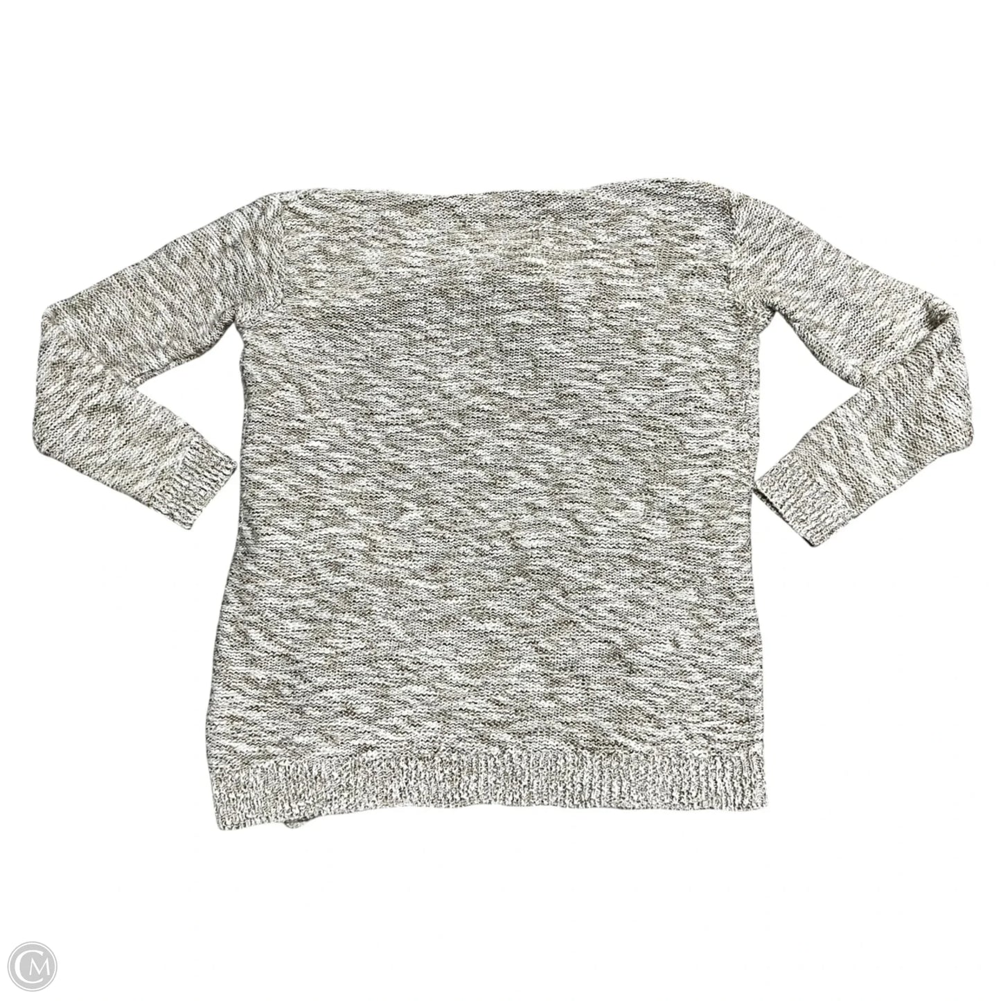 Sweater Cardigan By Bp In Tan & White, Size: S