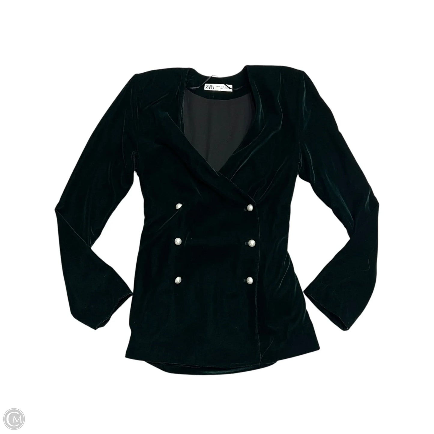 Dress Party Short By Zara In Green, Size: Xs