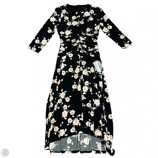 Dress Casual Maxi By Maggy London In Black & Cream, Size: S