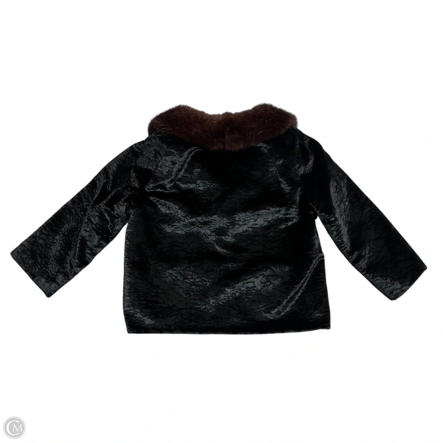 Jacket Other By Franklin Simon In Black & Brown, Size: S