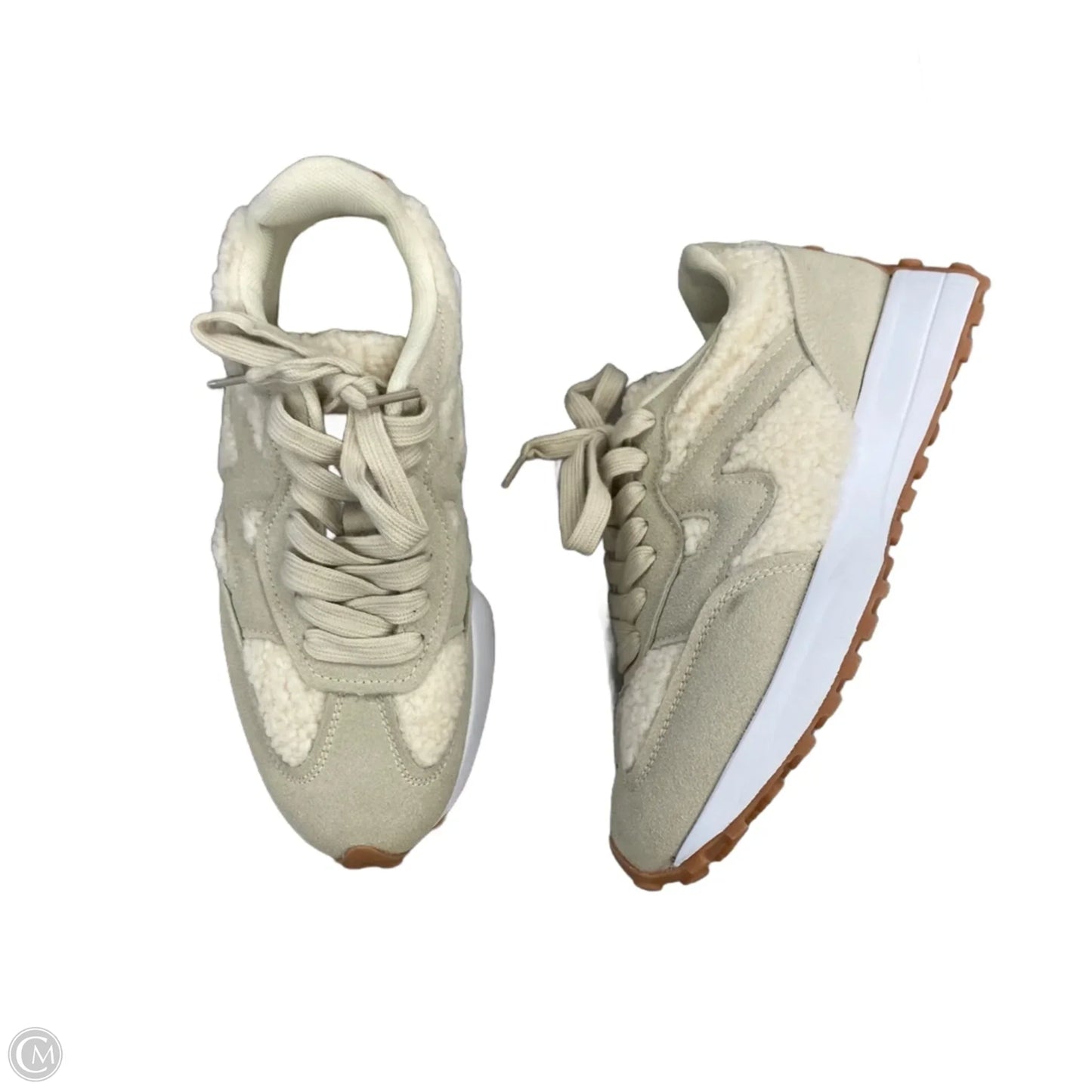 Shoes Sneakers By Lemonade In Cream, Size: 7