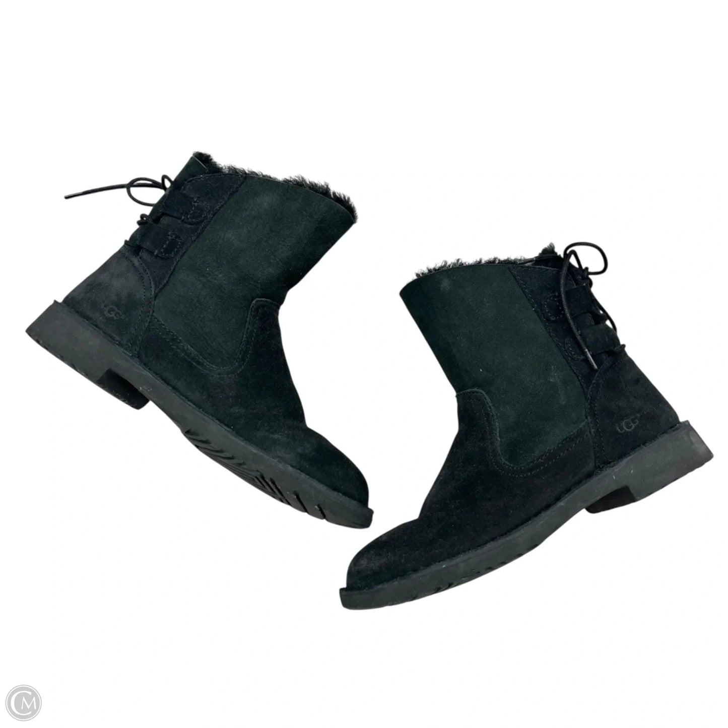 Boots Designer By Ugg In Black, Size: 6