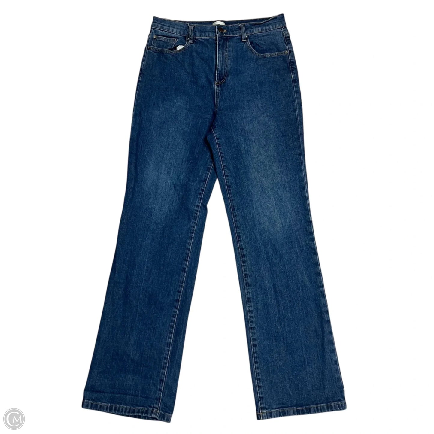 Jeans Designer By Alice + Olivia In Blue Denim, Size: 14