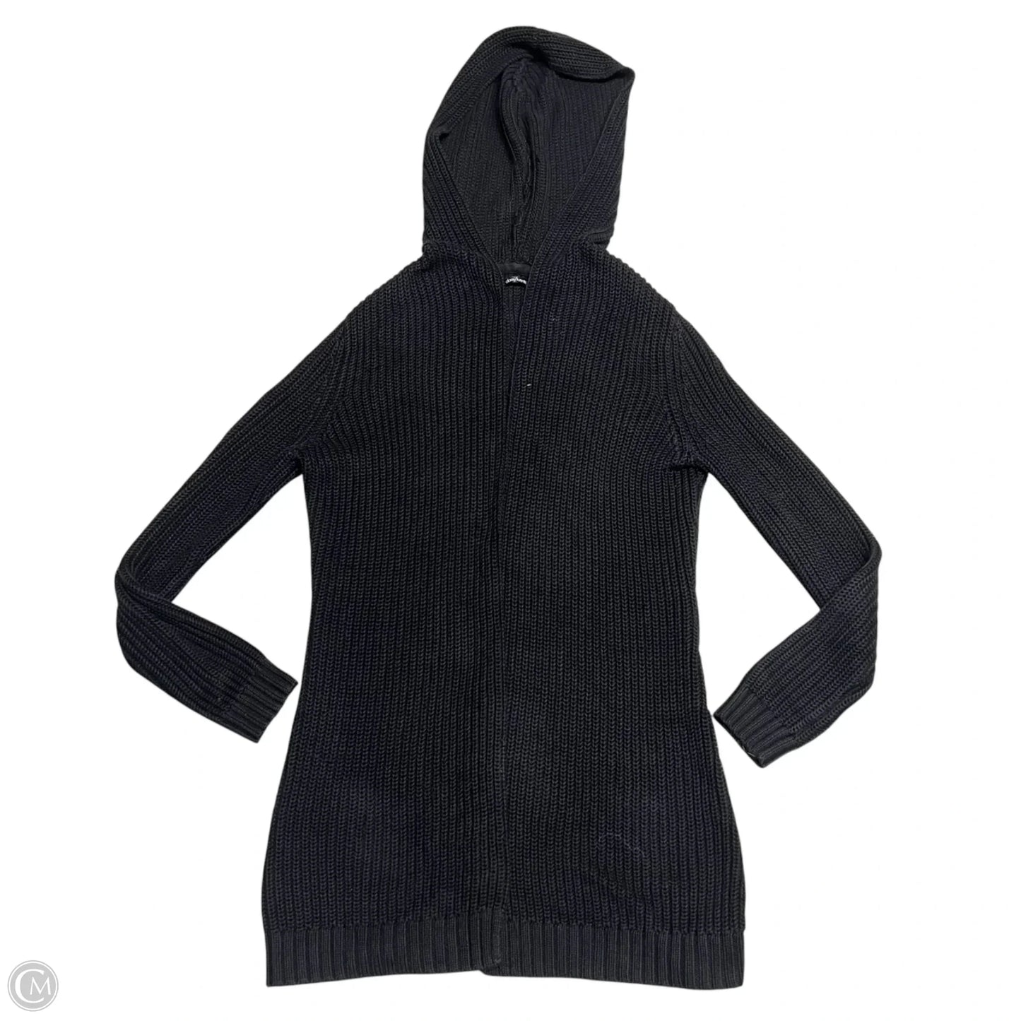 Sweater Cardigan By Daisy Fuentes In Black, Size: S