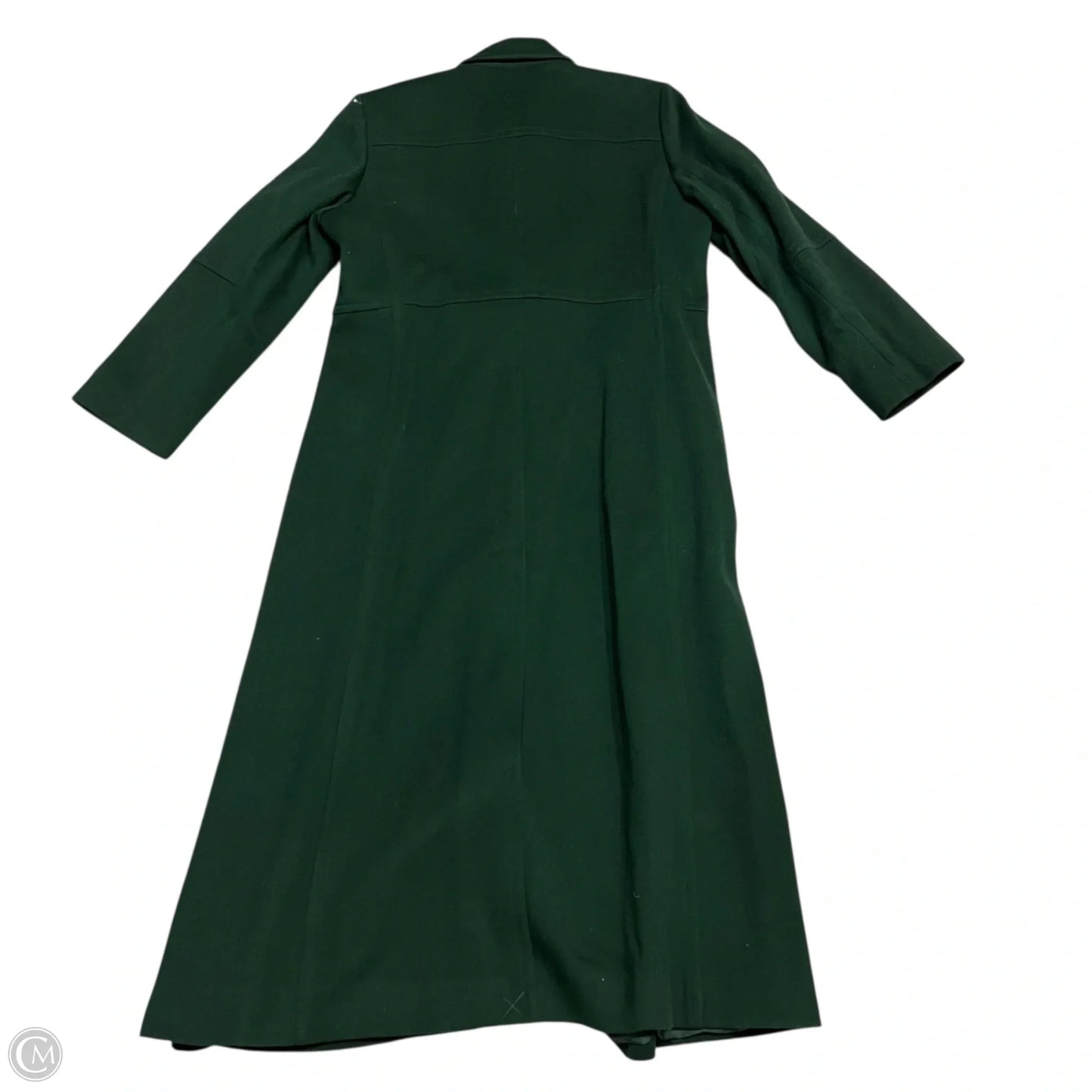 Coat Wool By Harve Bernard In Green, Size: L