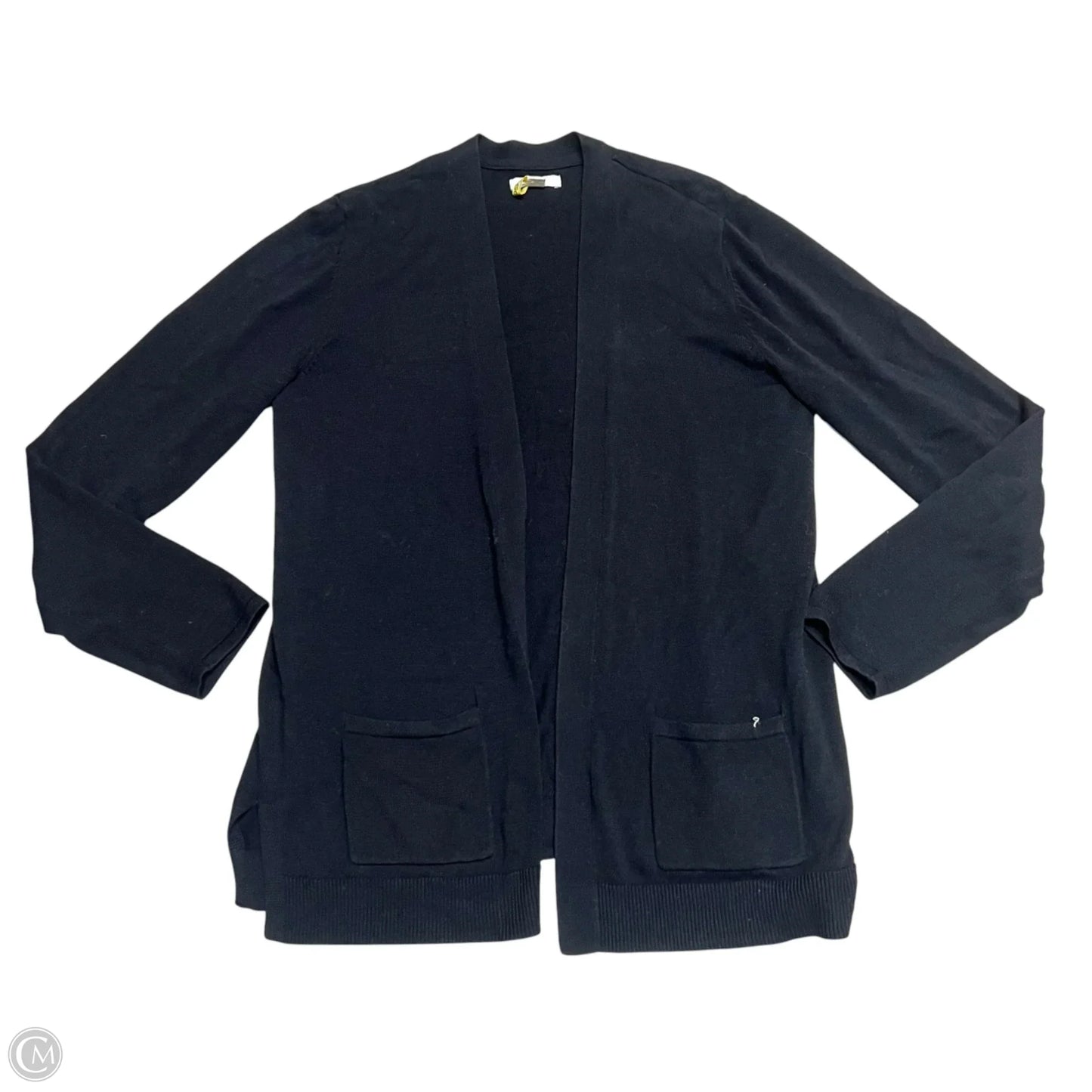 Sweater Cardigan By Croft And Barrow In Black, Size: M