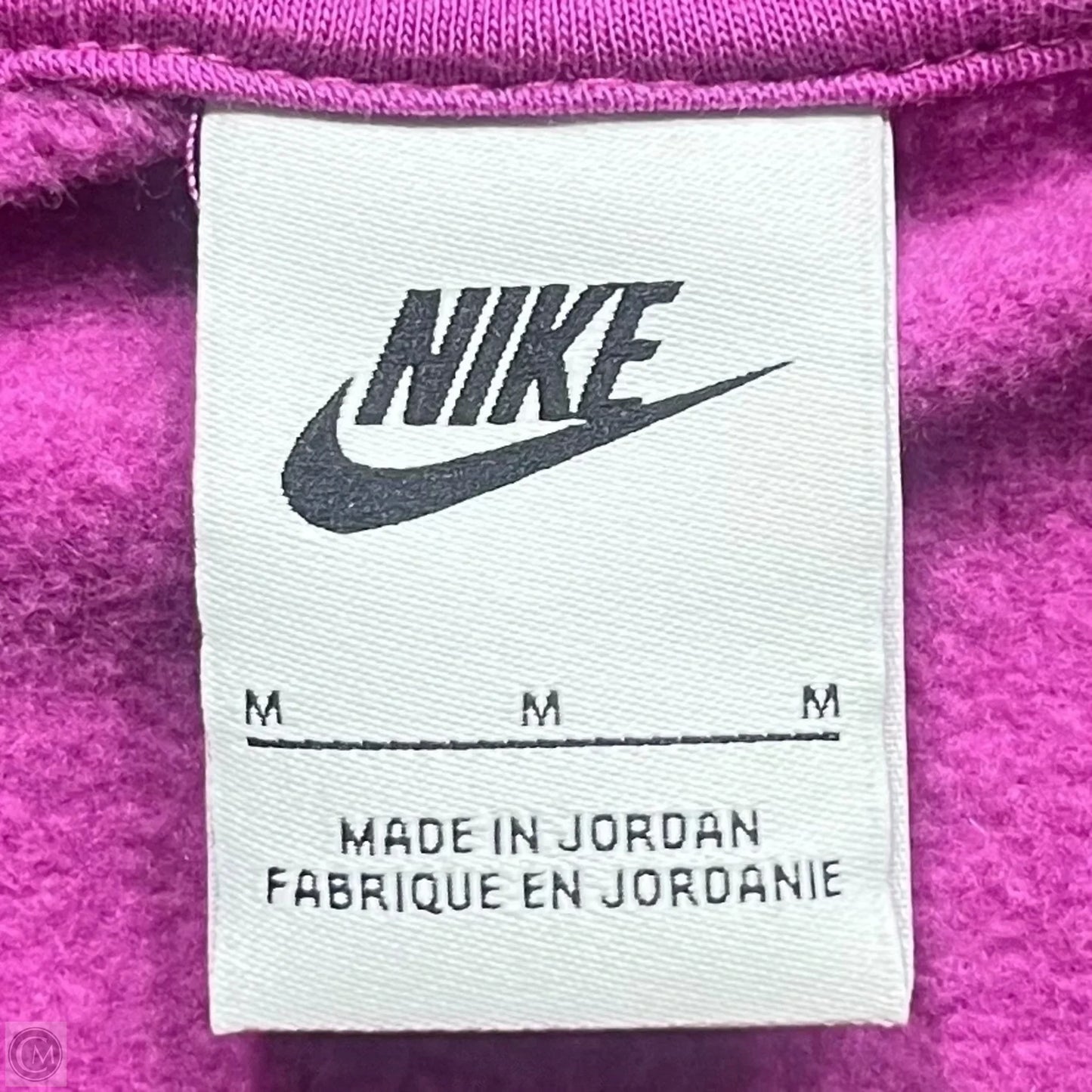 Athletic Sweatshirt Crewneck By Nike In Purple, Size: M