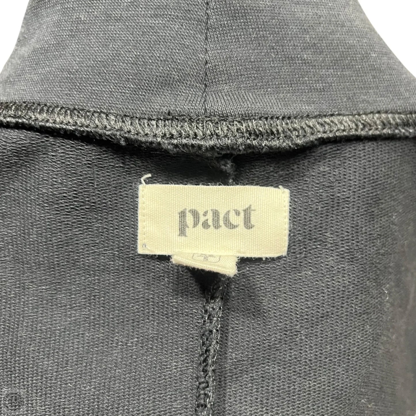Sweater Cardigan By Pact In Black, Size: Xs